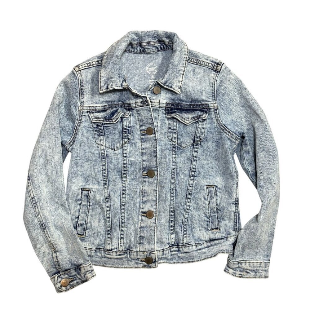 Wonder Nation Denim Jean Jacket Size Med 7-8